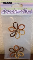 5 Packs Sticko Beadables Beaded Flower Embellishment 4 Crafts, Scrapbooks #4