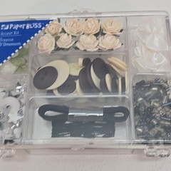 Paper Bliss Accent Kit Scrapbboking Card Making Crafting Showers Wedding