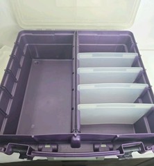 Scrapbook Organizer & Accessories (Stickers, Scissors, Magazine)