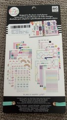 The Happy Planner Neon Lights Sticker Pack, 922 Pieces, Multicolor Planner