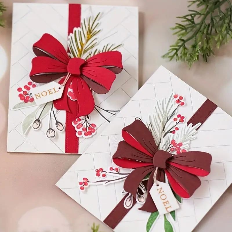 Large multi layered bowknot bow metal craft die cut cutting paper machine cutter