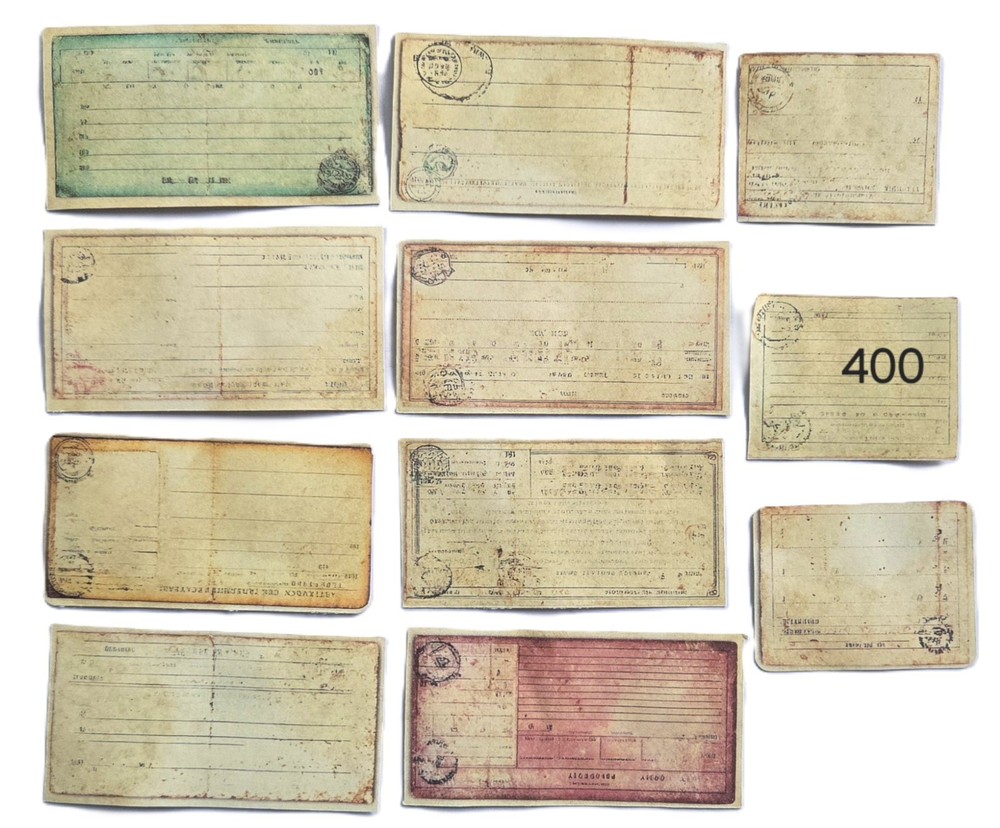 Vintage Look Ephemera Supplies Scrapbooks Junk Journal 400