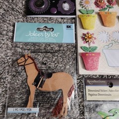 Lot Of Misc Craft Book Stickers Recollections Sticko Jolees Boutique Crafters