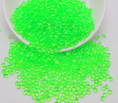 2000 Soft Green Acrylic 4mm Diamond Confetti Wedding Deco Supplies Table Scatter