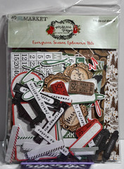 49 and Market Evergreen Season Acetate Assortment – 44 die cut Shapes – NIP