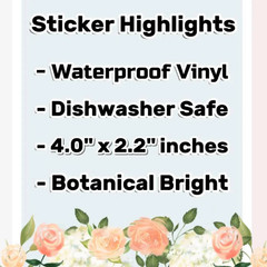 Atlas Moth Sticker – Waterproof Vinyl Nature, Garden, & Insect Decal – Crafts