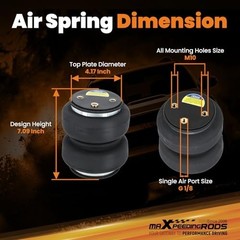 maXpeedingrods 5000 lb Air Helper Spring Bags for Trucks, 2 Pack