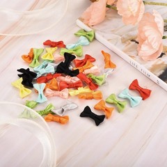 MECCANIXITY 50pcs Black Bow Ties 1.2″ x 0.6″ Mini 1.2 x 0.6 inch,