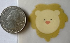 BABY BOY Rub-On Transfers (4-1/4”x 7”)Little One•Kids •Animals•Lion•Card Making•