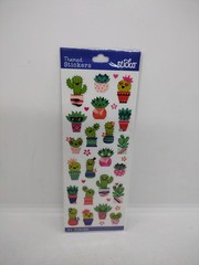 Cactus Stickers | Succulent Plant Stickers – 31 Asst Pcs (nm5238608)