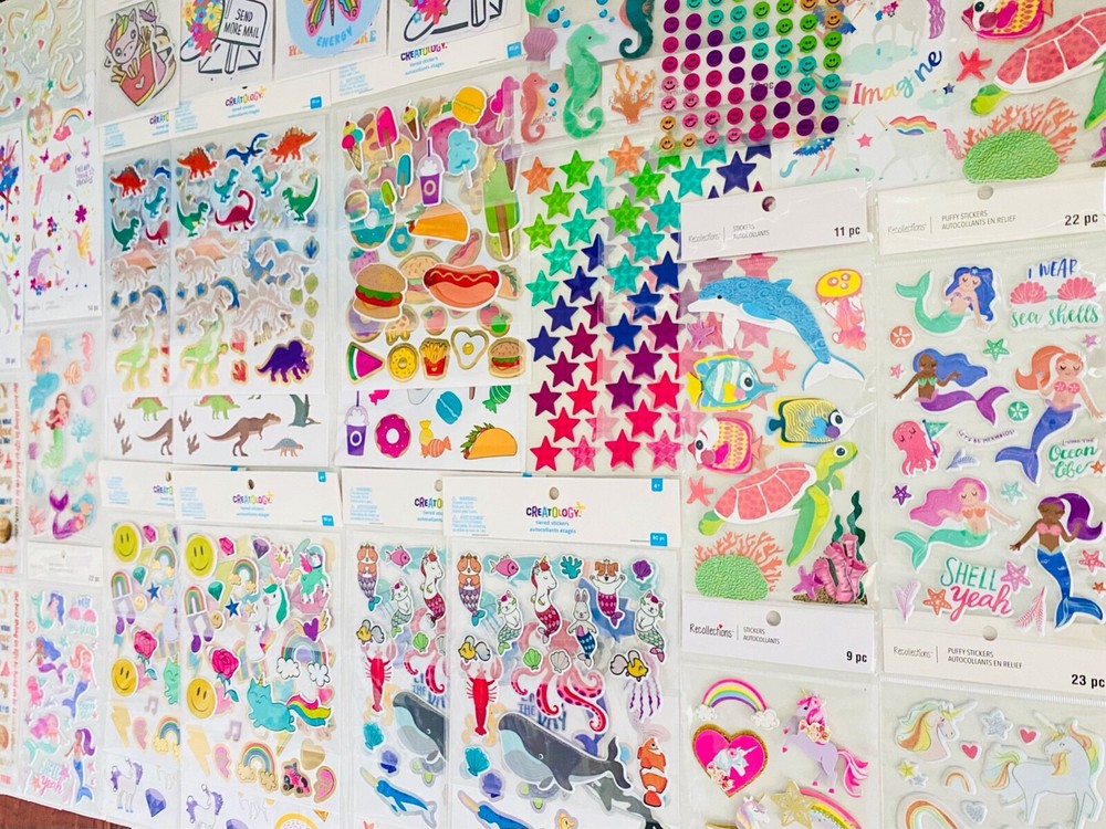 299+ Happy Stickers Bright Vibrant Lot Mixed Themes and Popular Brands Quality