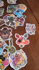 40ct ASST Five Nights At Freddy Stickers ST4