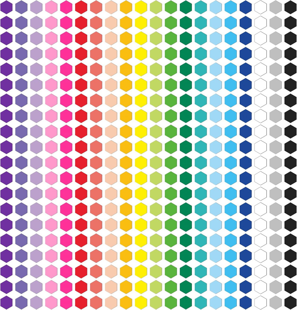 8000 PCS Small Dot Stickers 1/3″ Shaped Stickets 20 Colors Color Coding Labels C