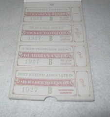 Scrapbook Embellishments – Melissa Frances – Ticket Book – The Thankful Heart –
