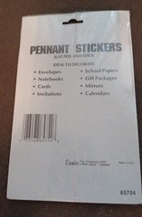 Vintage Eureka Stickers Pennant school work encouragement. 96 stickers NIP