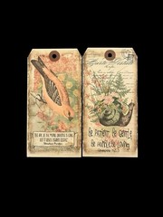In The Land of Elsewhere Tags Mixed Lot Junk Journaling Crafting Gifts 6.25”x3”