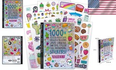 Fun Assorted 1000+ Stickers – Perfect for Gifts, Crafts, and Rewards for Kids