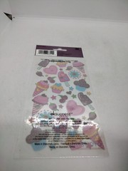 Sweet Heart Sweets Sticker Sheet Ice cream Cupcakes Sticko