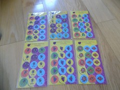 PURPLE LADYBUG Scratch and Sniff Stickers for Kids Cool Teacher Lot