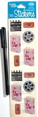 Movies Frances Meyer Stickers Scrapbooking Card Journal Planner FMI