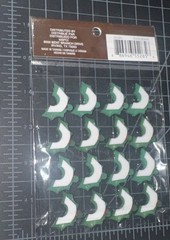 Recollections CHRISTMAS Red & Green Holly Mistletoe NIP 16pc