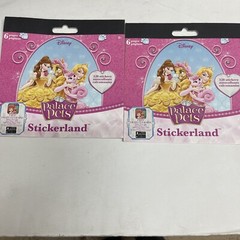 Disney Palace Pets Stickerland , 6 pages (pack 2)