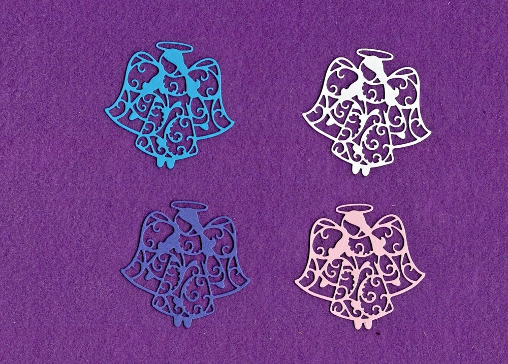 ANGEL # 8 die cuts scrapbook cards