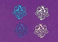 ANGEL # 8 die cuts scrapbook cards