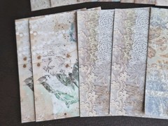 100 Pc Ephemera Paper Pack Rumoured Flower Letter Lace Dances