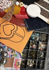 SURPRISE CRAFT MIX 30+ year hoard Treasures Junk journal Scrapbook Ephemera