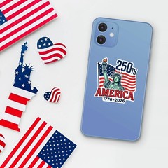 HANDICHI Design 5 Pack 2 Inch 250th Anniversary America Stickers 1776–2026, P…