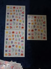 Vintage Hallmark Sticker Lot 80s 90s Ballerina Birdhouse Celestial Floral Hearts