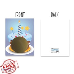 My Scratch Offs Scratch Notes Blue Birthday Cake 20 Pack
