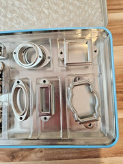 Stampin’ Up HODGEPODGE HARDWARE Styled Silver Metal Embellishment Kit – Retired