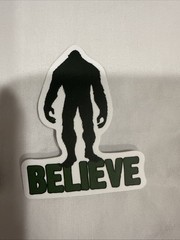 Lot of 10 Assorted Outdoor Bigfoot Sasquatch Yeti Swamp Ape Believe Stickers