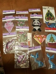 Recollections Bling Sticker Autocollant Lot 15 pieces