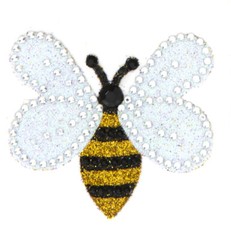 Bumblebee Bee Rhinestone Stickers Self Adhesive Gems Embellishment DIY Crafts