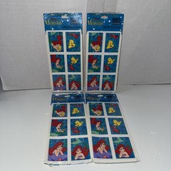 The Little Mermaid Cleo and Party Express 90s Vintage Stickers 20 Sheets Sealed