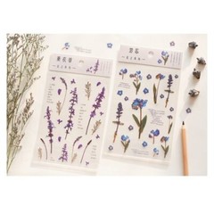 Small Fresh Plant Stickers Hand Tent DIY Scrapbooking Supplies Material Paste
