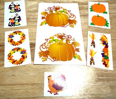 Mrs Grossman’s Vintage Fall Stickers Jumbo Pumpkins