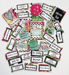 Words & Quotes for Scrapbook Pages Junk Journals Greeting Card 30 Quotes Kit #2W