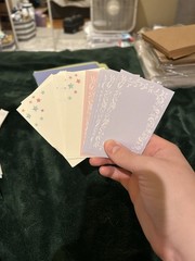 Crafter’s Square Classic Scrapbooking Lot Stickers Ribbon Paper Flowers Hearts