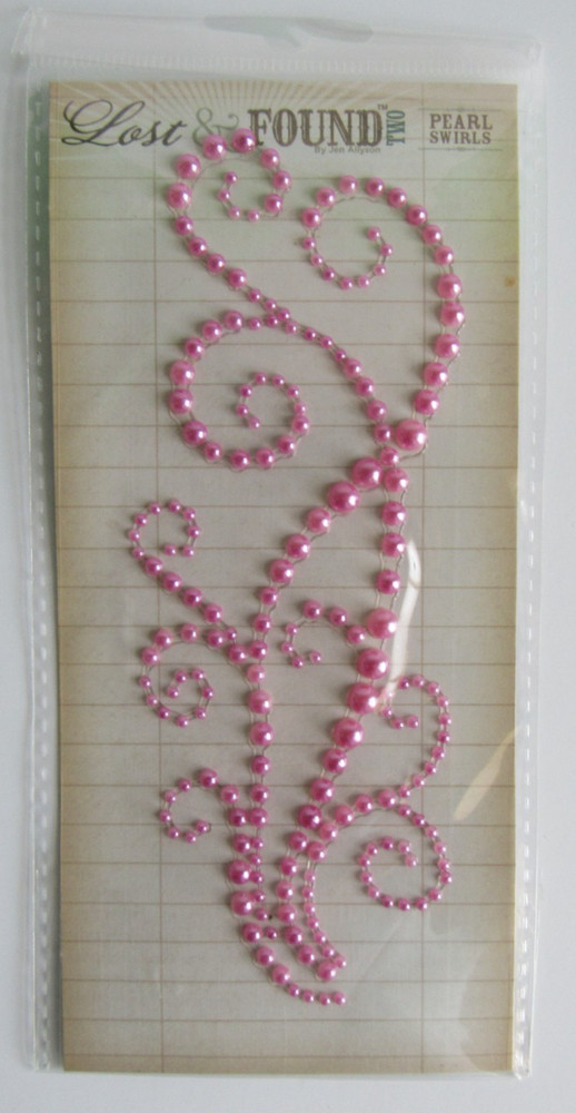 My Mind’s Eye “Blush Sweet Pearls” Pearl Swirl – Lost & Found 2 – Scrapbooking