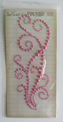 My Mind’s Eye “Blush Sweet Pearls” Pearl Swirl – Lost & Found 2 – Scrapbooking