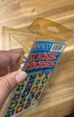 Vintage MACO Slicker Stickers 3 Sheets Of Reinforcements