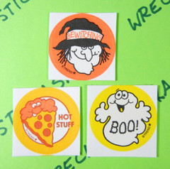 Holiday & Food Scented Trend Scratch & Sniff Retro Sticker Lot