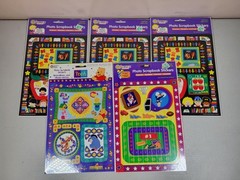 Lot of 5 SandyLion Photo Scrapbook Stickers – Pooh, Sports, & School Days