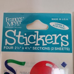 CHOICE:~ FMI Frances Meyer Stickers~ Crafting~ Scrapbooking~ Paper Crafts~ NEW