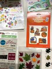 Large lot of Stickers for Scrapbooking and Crafts- what you see is what you get