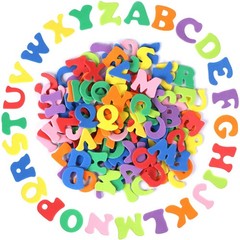 MIDELONG Foam Letter Stickers, Colorful Self-Adhesive A-Z Alphabet Multicolor